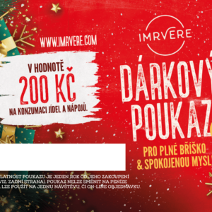 Vánoční poukaz na 200 Kč